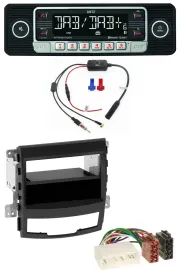 Dietz MP3 DAB Bluetooth USB Autoradio für SsangYong Korando CK 2010-2013