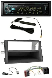 Pioneer CD MP3 AUX DAB USB Autoradio für Kia Sorento II (XM, 2009-2012)