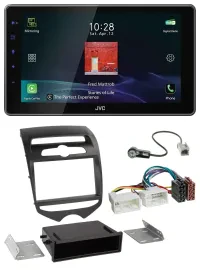 JVC DAB MP3 Bluetooth USB Autoradio für Hyundai ix20 (ab 10) man. Klima