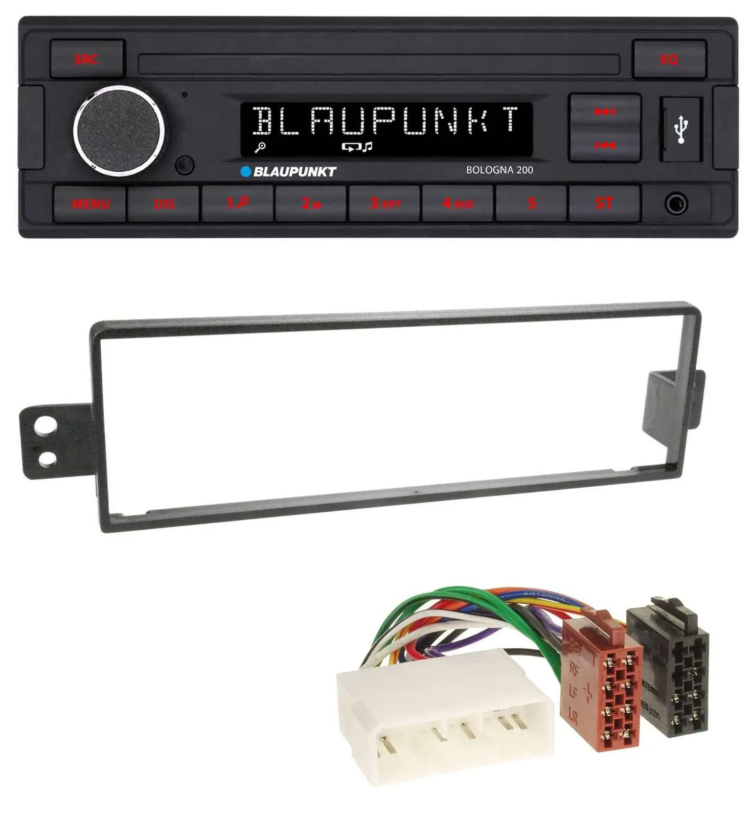 Blaupunkt MP3 AUX USB 1DIN Autoradio für SsangYong Rexton
