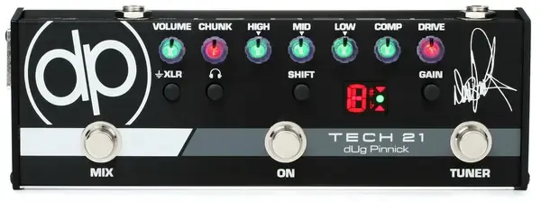 Педаль эффектов для бас-гитары Tech 21 dUg Pinnick Signature Bass Distortion