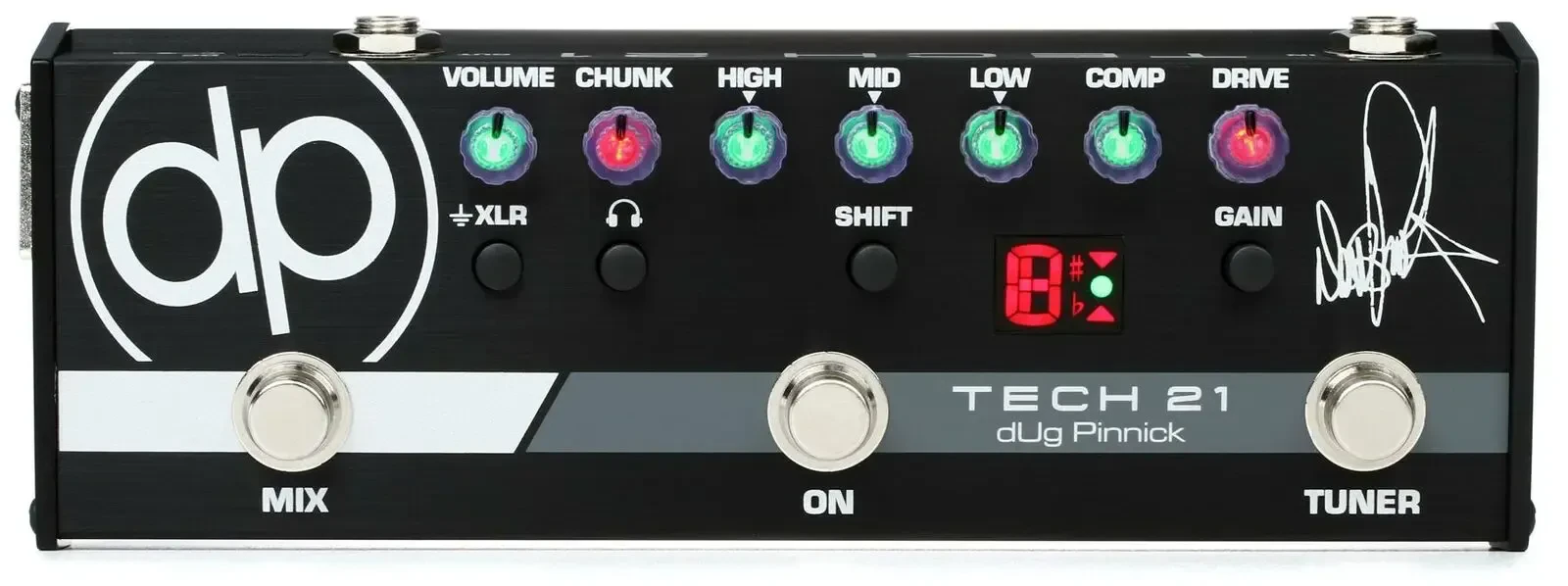 Педаль эффектов для бас-гитары Tech 21 dUg Pinnick Signature Bass Distortion