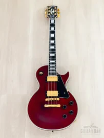 Электрогитара Gibson Les Paul Custom HH Wine Red w/case USA 1991