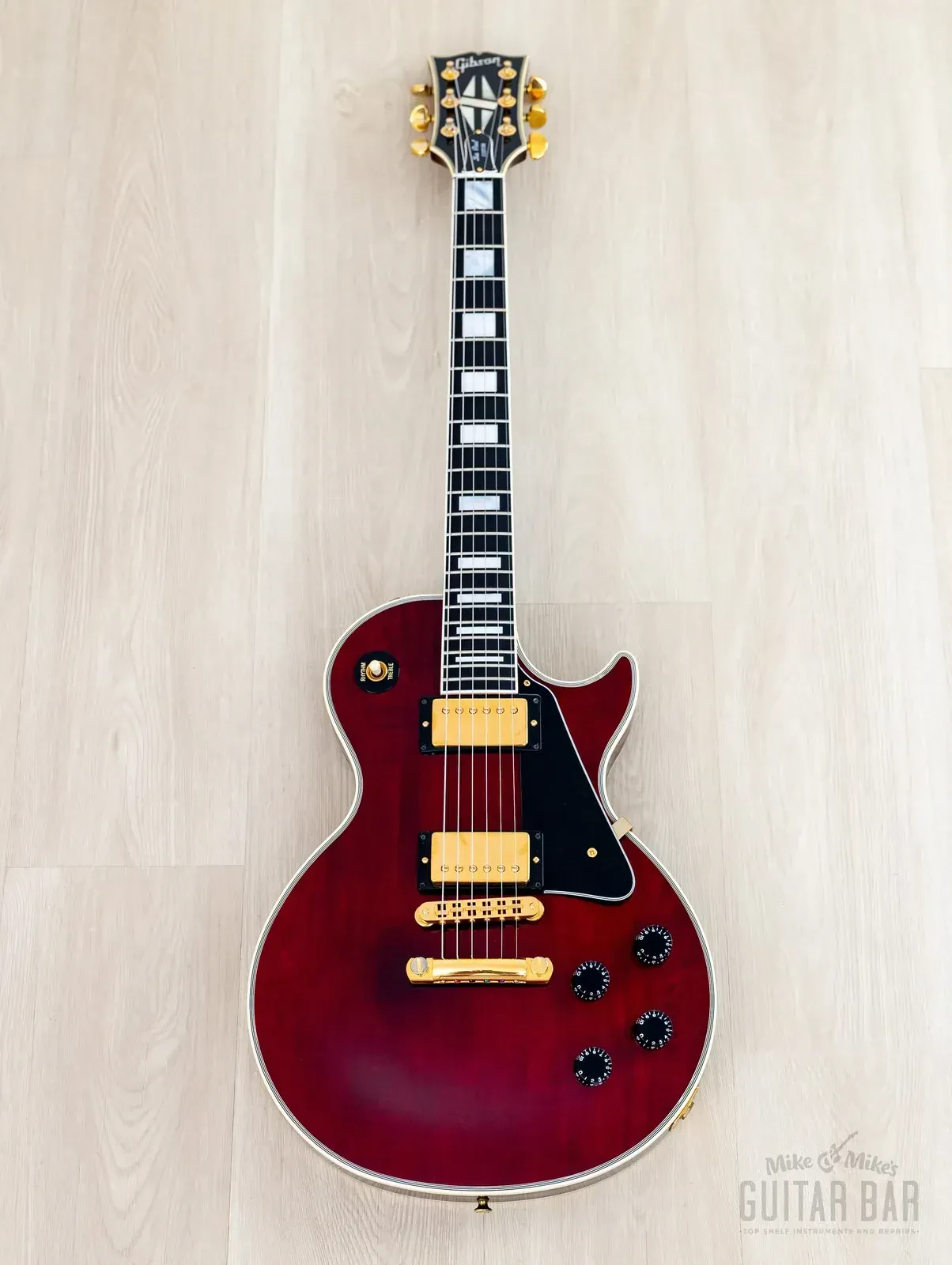 Электрогитара Gibson Les Paul Custom HH Wine Red w/case USA 1991