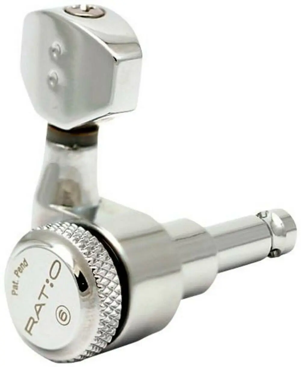 Колки гитарные Graph Tech PRL-8721-C0 6L Ratio Mini Chrome