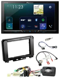 Автомагнитола для Suzuki Jimny GJ (с 2018) Pioneer 2DIN, DAB, Bluetooth, USB