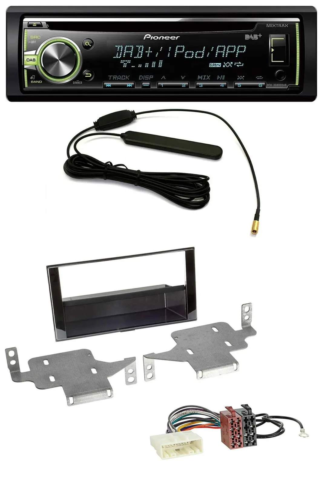 Автомагнитола Pioneer MP3 USB CD DAB AUX для Nissan Juke (с 2014)