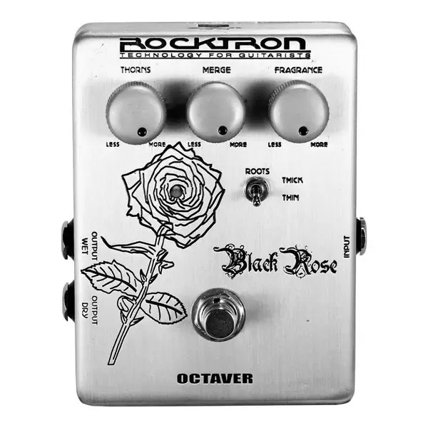 Педаль эффектов для электрогитары Rocktron Black Rose Octaver