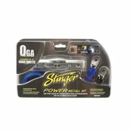 Stinger SK101 1/0 Gauge Power Amplifier Wiring Kit w/ SHD201 300 ANL