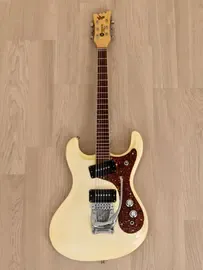 Электрогитара Mosrite Ventures Model '65 Vintage Reissue White Japan 1990s