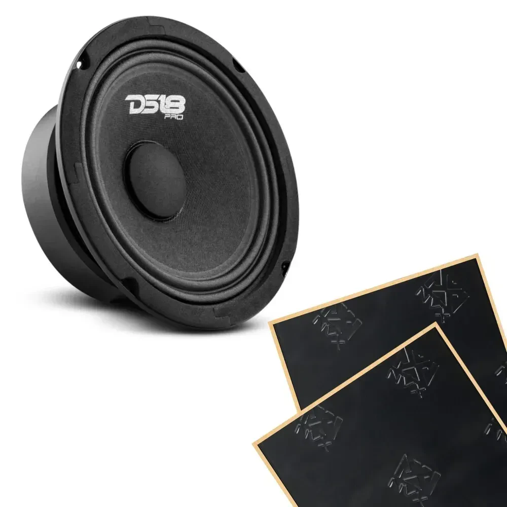 Автомобильный динамик DS18 PRO-GM6.4 PRO-GM 6.5" 4 Ом 140 Вт RMS, среднечастотный