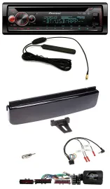 Pioneer USB DAB Lenkrad Bluetooth CD Autoradio für Ford Mondeo Focus piano-schwa