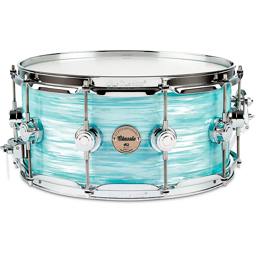 Малый барабан DW Contemporary Classic Finish Ply 14" x 6.5", никелированная фурнитура