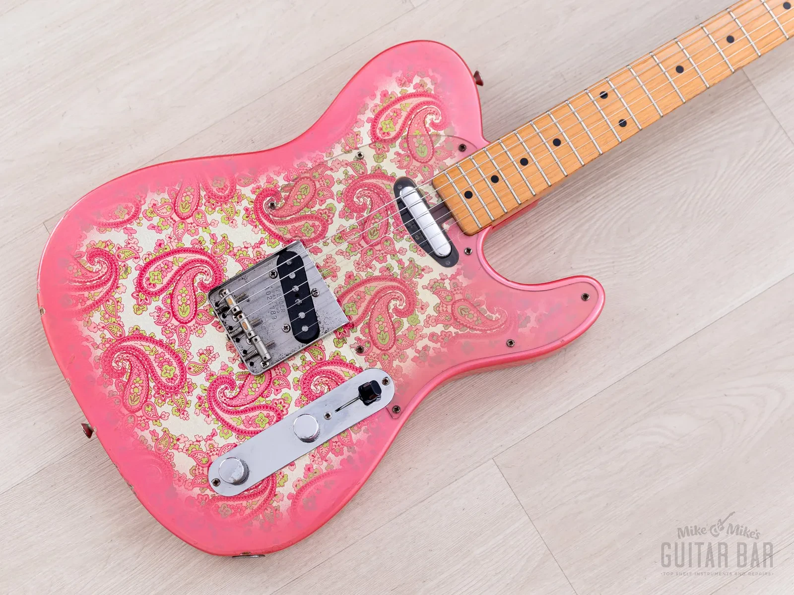 1986 Fender Pink Paisley Telecaster ‘69 Vintage Reissue TL69-75 w/ Case, Japan