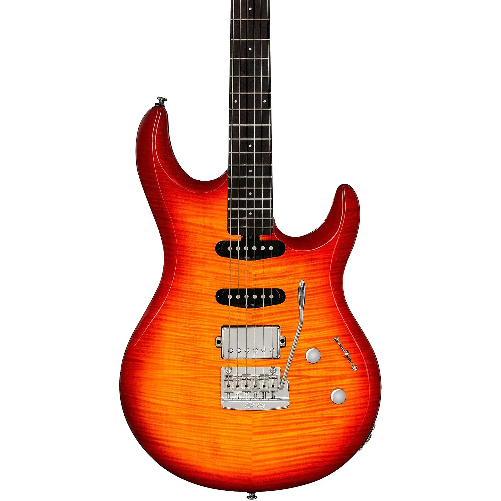 Sterling LK100 Steve Lukather Signature Electric Guitar, Heritage Cherry Burst