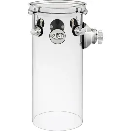 DW Design Series Rata Toms 6 x 14 in. Clear Acrylic