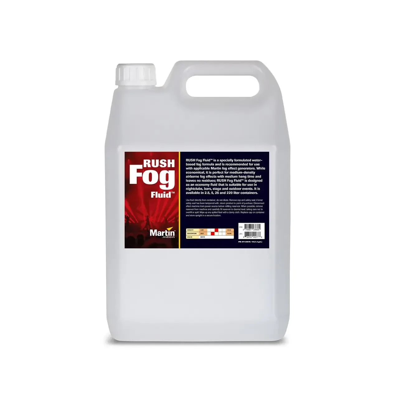 Жидкость для генератора дыма Rush Fog Fluid