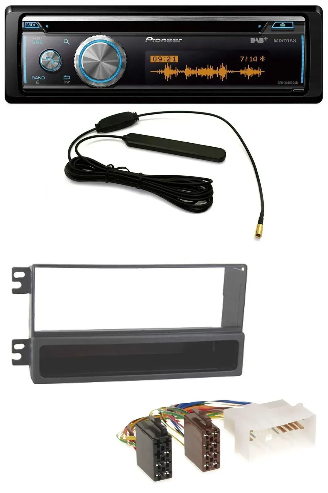 Автомагнитола для Kia Magentis Pioneer CD/USB/Bluetooth/DAB, MP3 (с 2006)