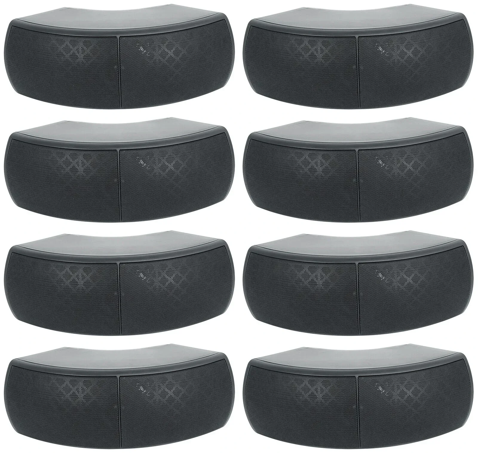 Настенная акустика Rockville WET-D4 Black 4" 50W (8 штук)