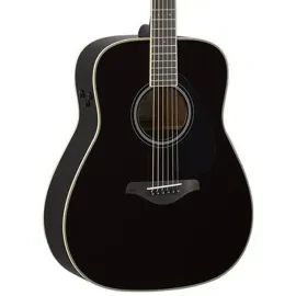 Yamaha FG TA Transacoustic Acoustic Electric Guitar Black