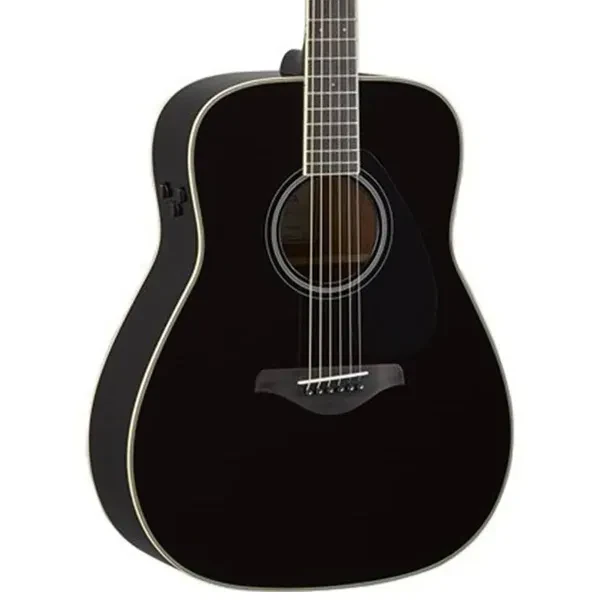 Yamaha FG TA Transacoustic Acoustic Electric Guitar Black