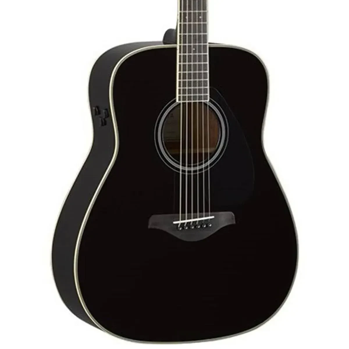 Трансакустическая гитара Yamaha FG TA Transacoustic Acoustic Electric Guitar Black