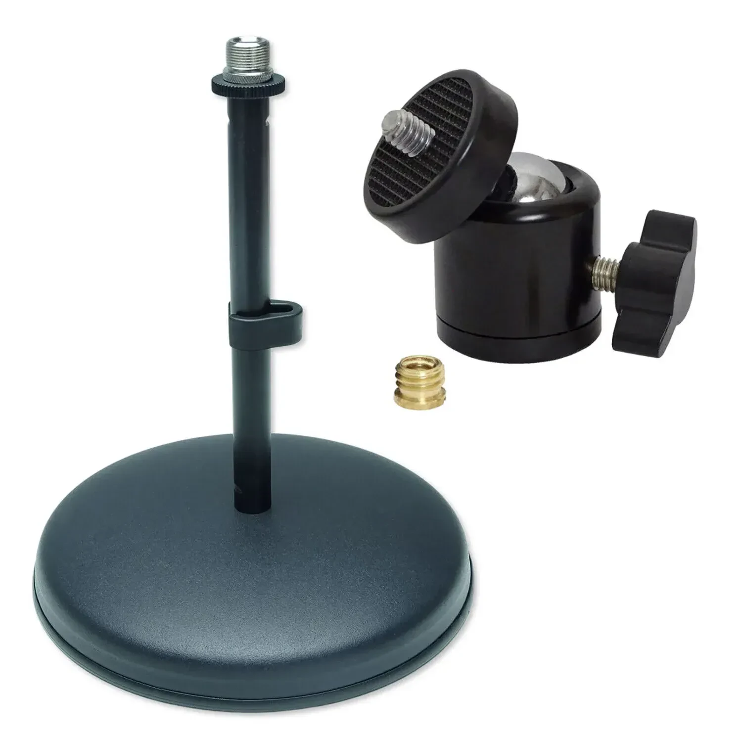 Стойка для микрофона keepdrum MS032 Black с адаптером