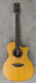 Luna Guitars Luna WABI E GC WABI SABI Grand Concert Solid-Top Acoustic-Electric Guitar - DEMO