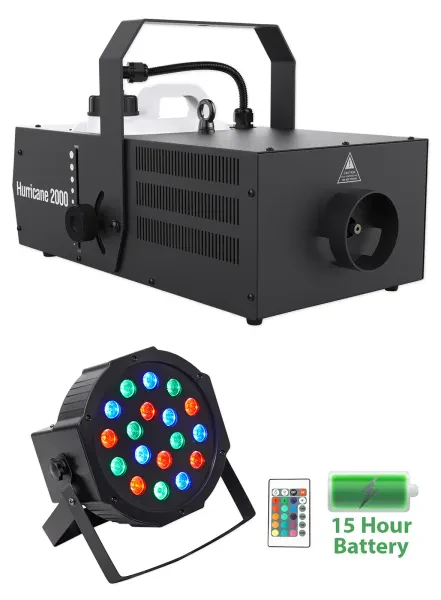 Комплект светового оборудования Chauvet DJ Hurricane 2000 + BATTERY PAR 50