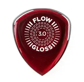 Медиаторы Dunlop Flow Gloss 550R3.0, 12 штук, 3.0 мм