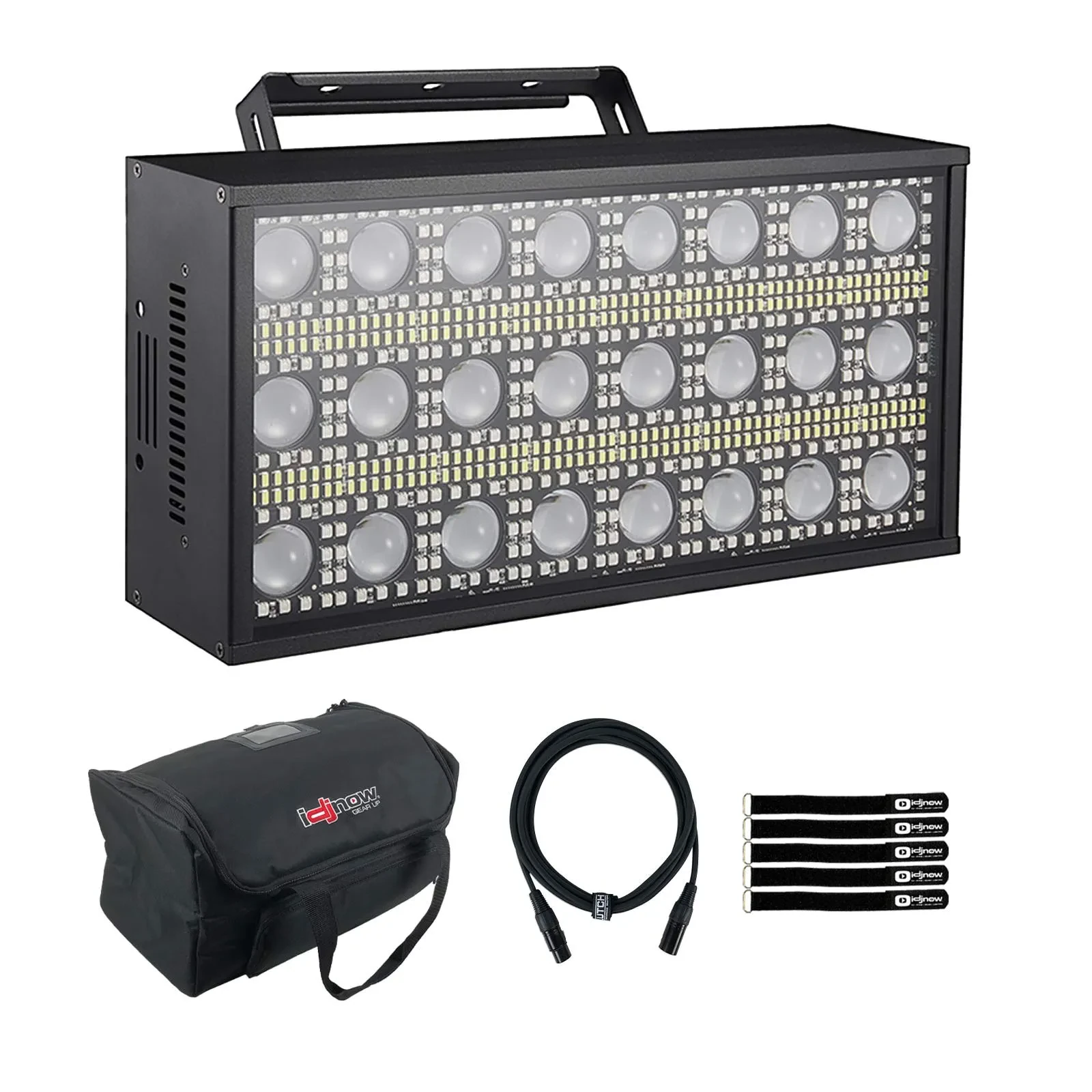 BEAM-FLASH 150W RGBW LED DMX Motion Strobe Light Panel DJ Stage Fixture Pack