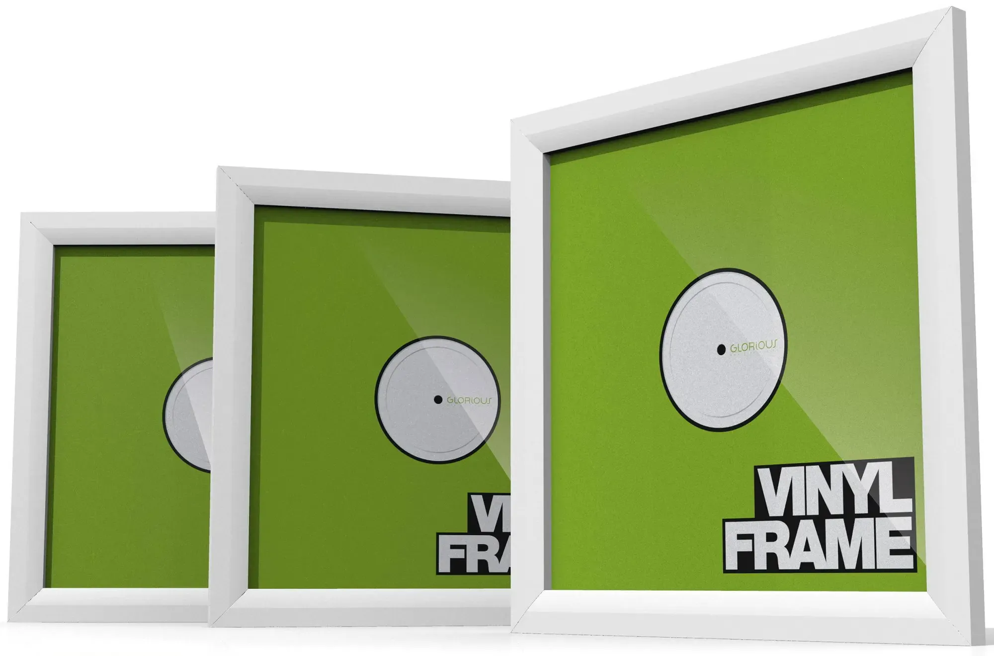 Комплект рамок для обложек винила Glorious Vinyl Frame Set White формата 12''