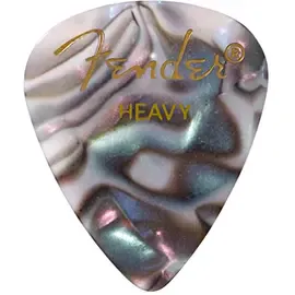 Медиаторы Fender 351 Shape, Abalone, Heavy (12 Stück)