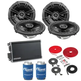 Комплект автозвука Kicker DSC650 + Amplifier (набор)