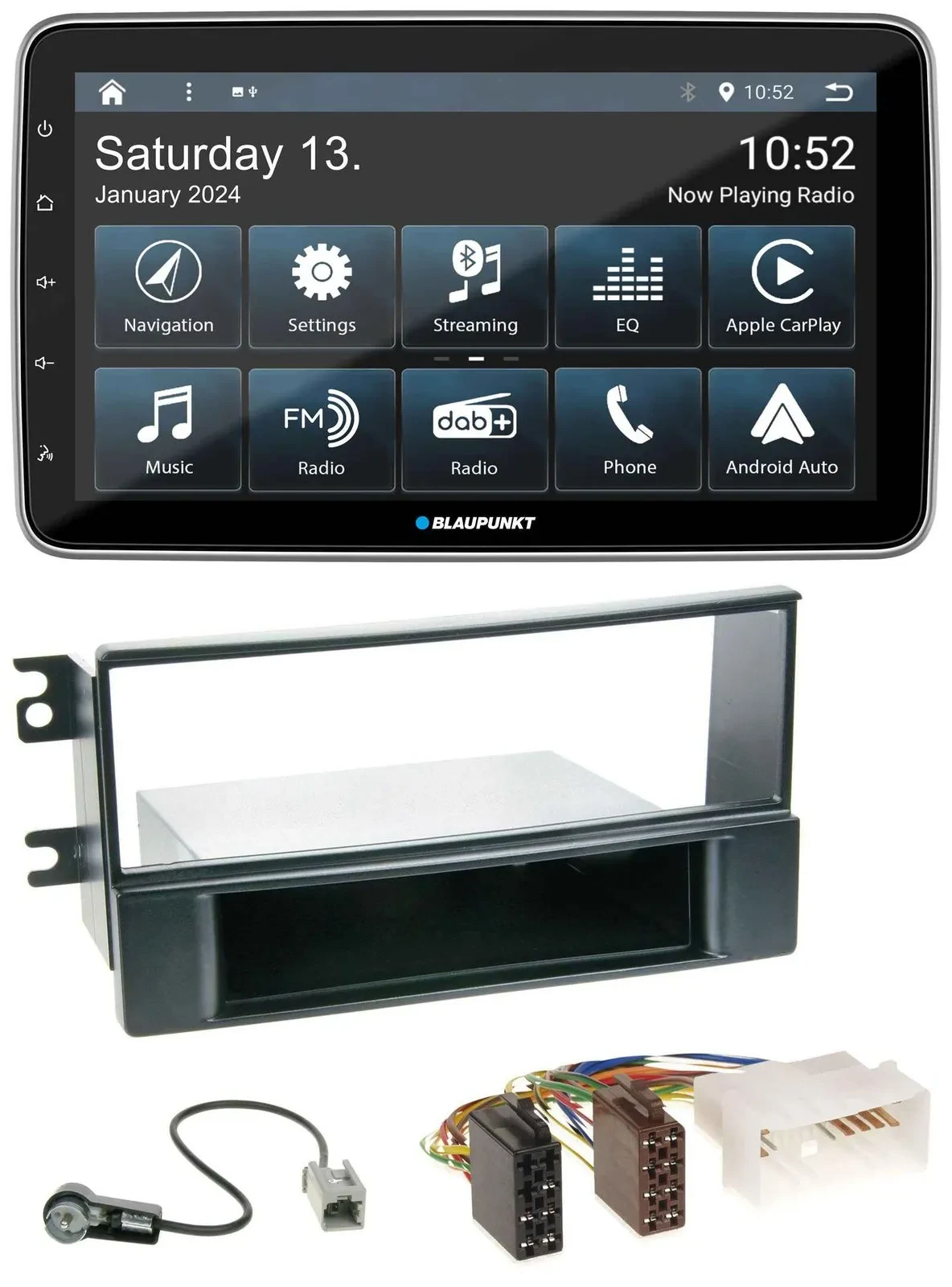 Blaupunkt USB DAB SD MP3 Bluetooth Autoradio für Kia Sportage II (2008-2010)