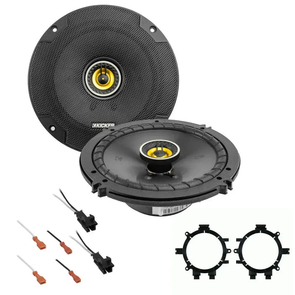 Автомобильные динамики передние для Chevy Silverado 1999–2007 Kicker 99-07-CHEVYSILVERADO-KFSPKG (набор)