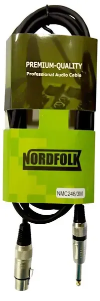 Микрофонный кабель NordFolk NMC246/3M 3м