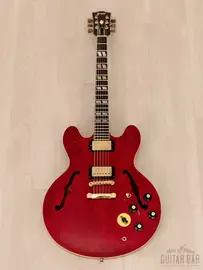 Полуакустическая электрогитара Greco SA-800 Vintage 345 Semi-Hollowbody Japan 1978 w/Varitone, gigbag