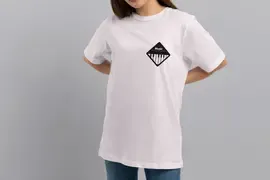 Футболка Popmerch MWXS72 "Music Piano" белая, мужская, размер XS