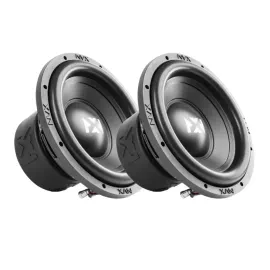 (2) NVX NSW104 Version 3 (NSW104v3) 500W RMS Dual 4-Ohm 10" Subwoofers