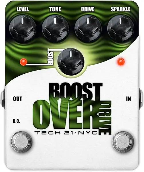 Педаль эффектов для электрогитары tech21 BST-O Boost Overdrive