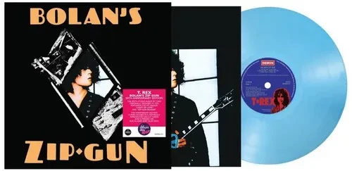 Виниловая пластинка T. Rex - Bolan's Zip Gun (50th Anniversary) - NAD 140gm Bug Glasses Baby Blue Vi