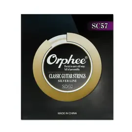 Струны для классической гитары Orphee SC-57 Silver Line Hard Tension