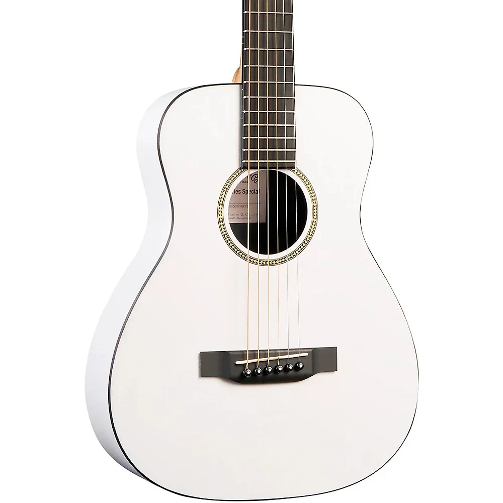 Martin LX1 Special Little Martin Acoustic Guitar - White