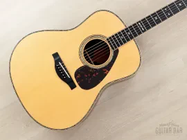 2014 Yamaha LL36 ARE Original Jumbo Accoustic Guitar Nitro Lacquer w/ Case