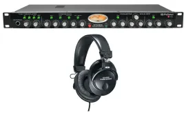 Presonus Studio Channel Recording Vacuum Tube Mic Preamp Strip+Studio Headphones