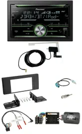 Pioneer CD USB Lenkrad Bluetooth 2DIN DAB Autoradio für Land Rover Range Rover V