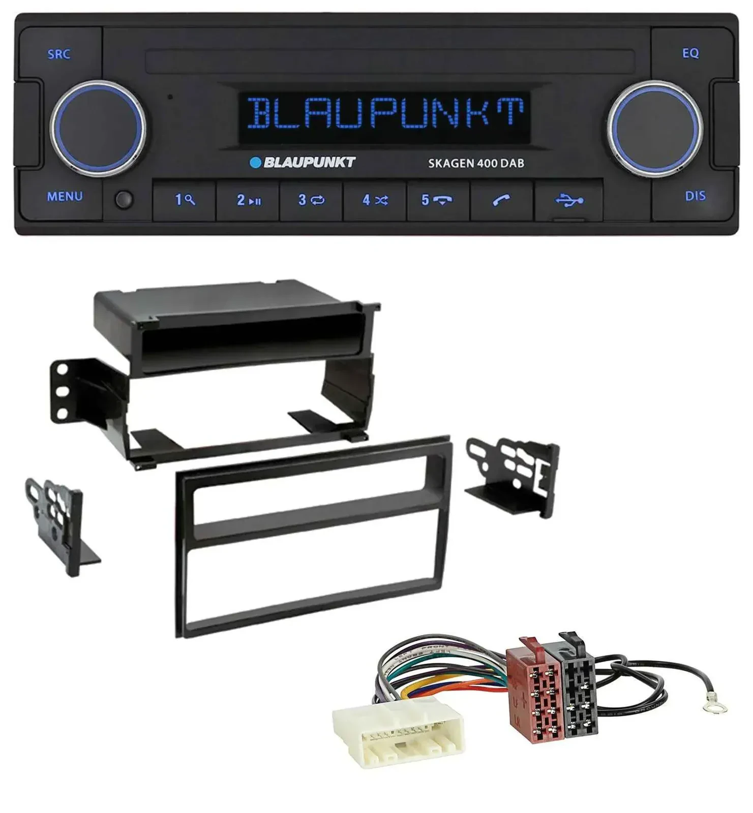 Blaupunkt DAB USB Bluetooth MP3 Autoradio für Nissan Versa / Tiida (ab 2007)