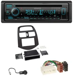 Автомагнитола Kenwood Bluetooth, DAB, CD, MP3, USB для Chevrolet Spark (2012–2013)
