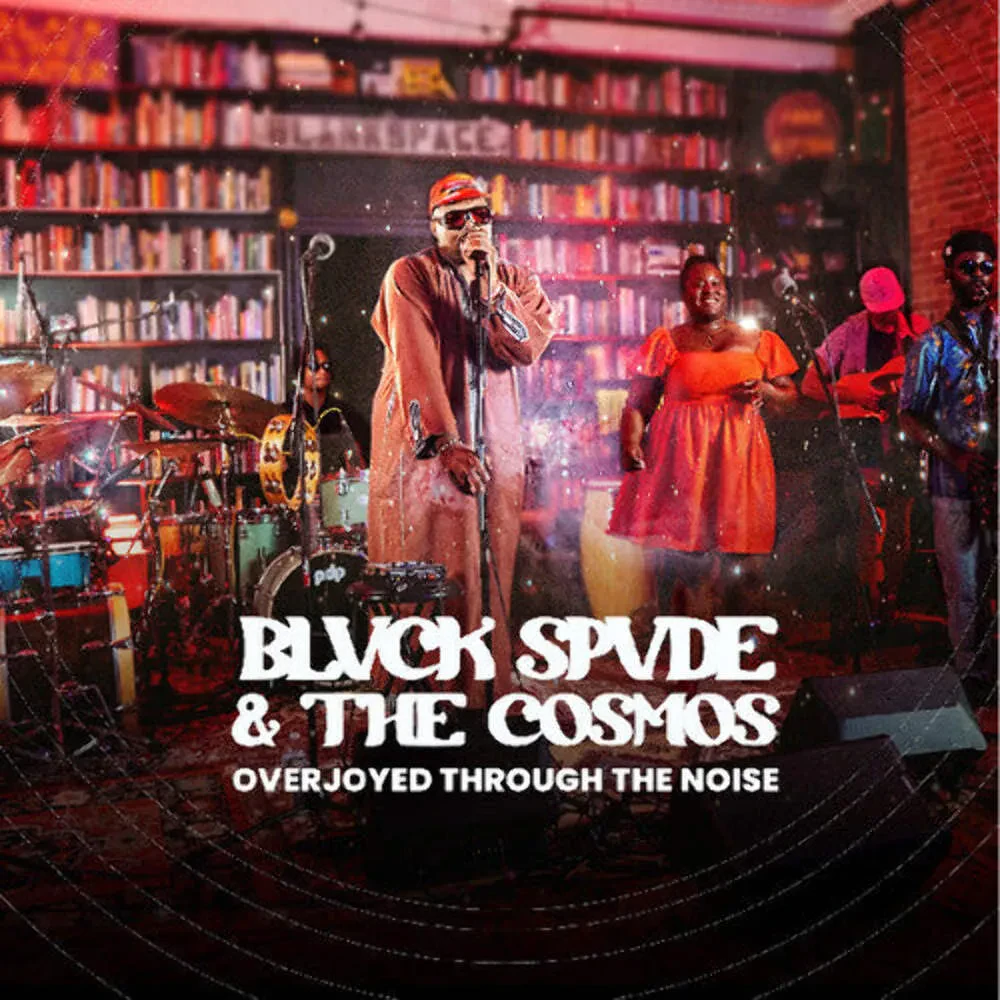 Виниловая пластинка Blvck Spvde & The Cosmos - Overjoyed Through The Noise [Red & Blue Vinyl] NEW Vi